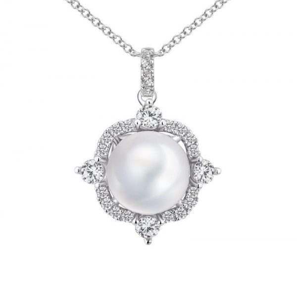N1803 Swarovski Zirconia 人造鋯石水晶珍珠吊咀