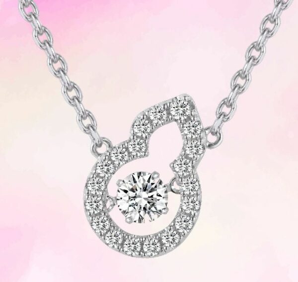 N1987 日本專利CROSSFOR Dancing Crytal Necklace