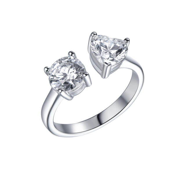 R6196  Brilliant Heart Ring