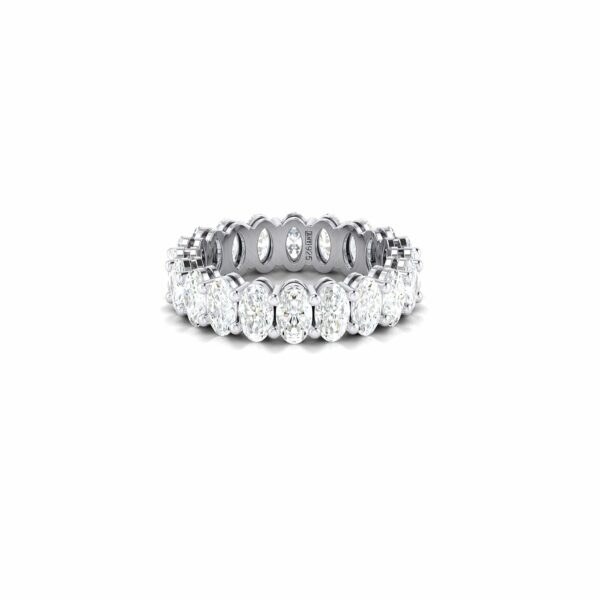 R6019  Oval Eternity Ring