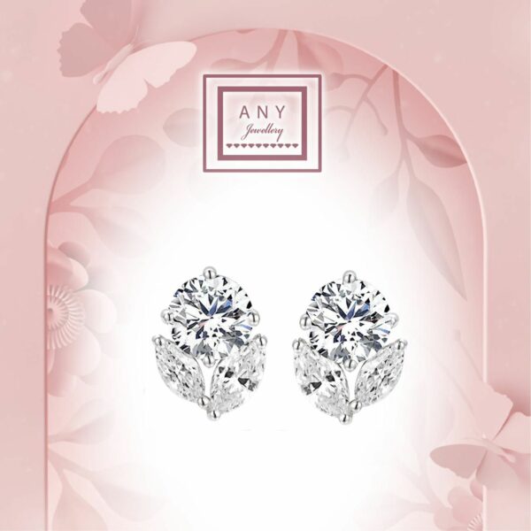 E3614  Floral Earrings