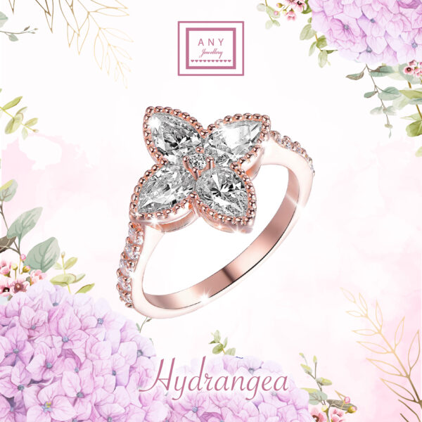 R6195  Ring Hydrangea Collection 繡球花系列