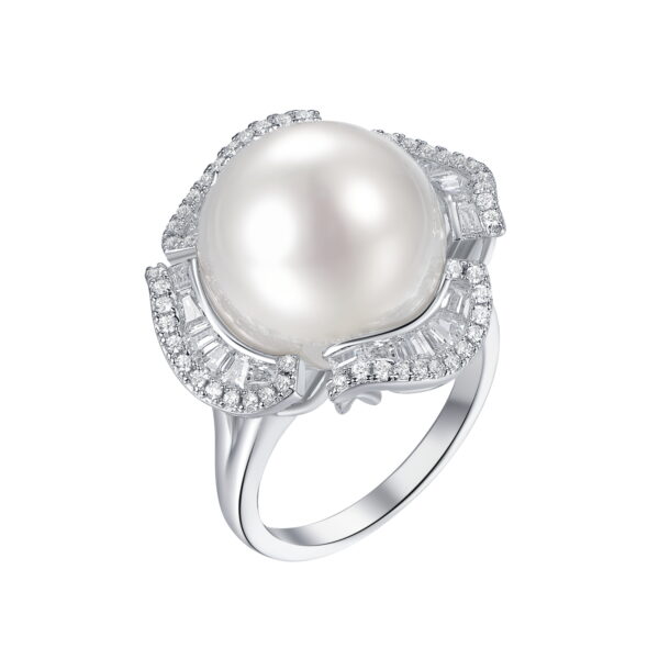 R6081  Pearl Blossom Ring - 14mm