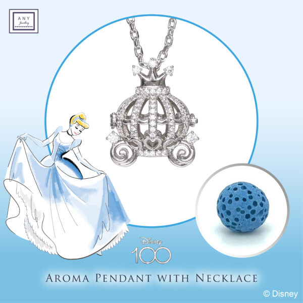 N2238  Aroma Pendant with Necklace - Cinderella