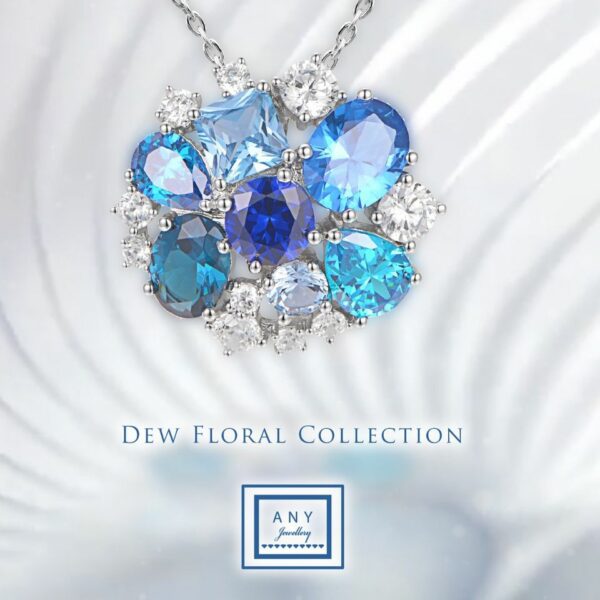 N2106  Dew Floral Necklace