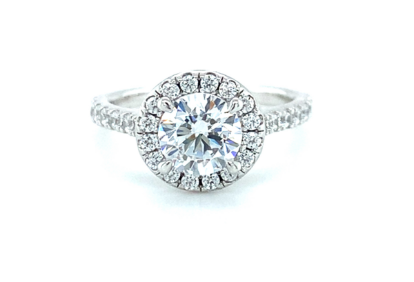 R5795  Zirconia 1.5 Carat Solitaire Ring