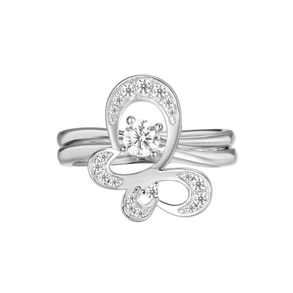 R6200  Butterfly Ring with Jacket