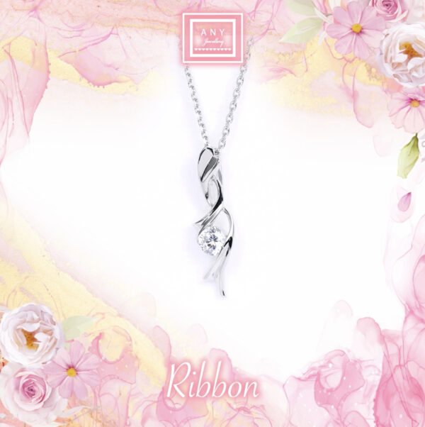 N2348 Ribbon Necklace