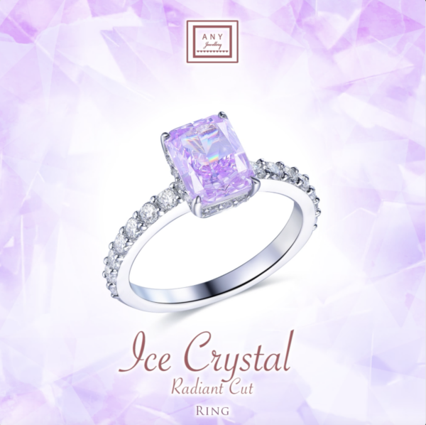 R6565 Radiant Cut Rings