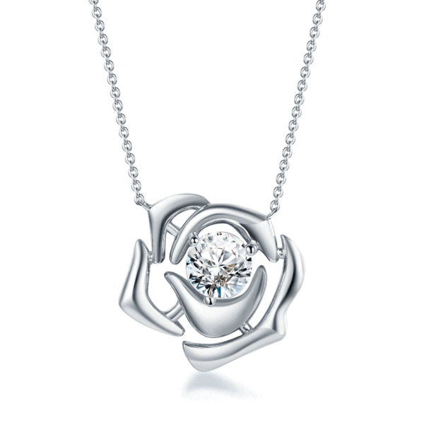 N2398 Rose Necklace