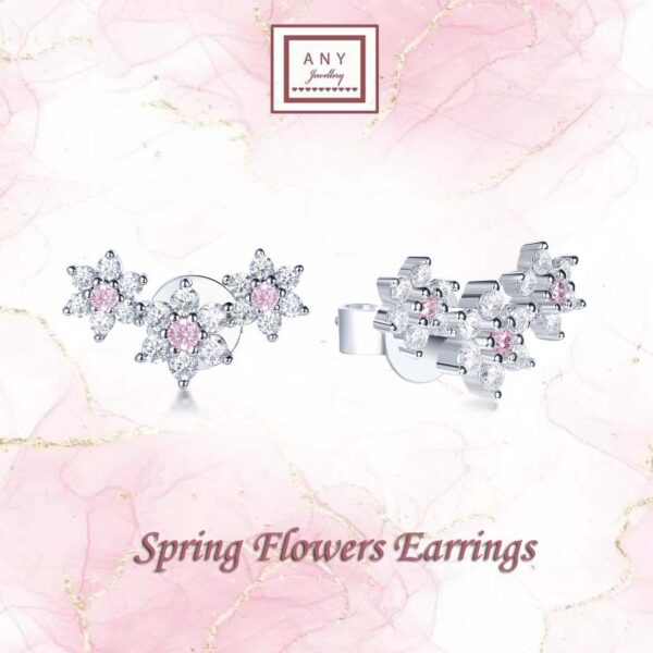 E3953 Spring Flowers Earrings