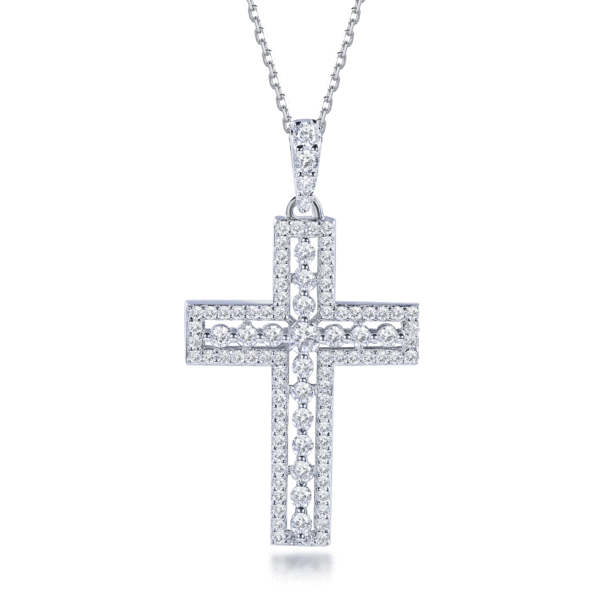 N2552 Vintage Cross Necklace