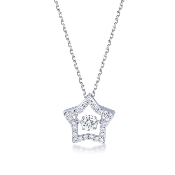 N2561 Dancing Star Necklace