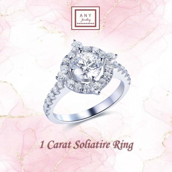 R6702 1 Carat Soliatire Ring
